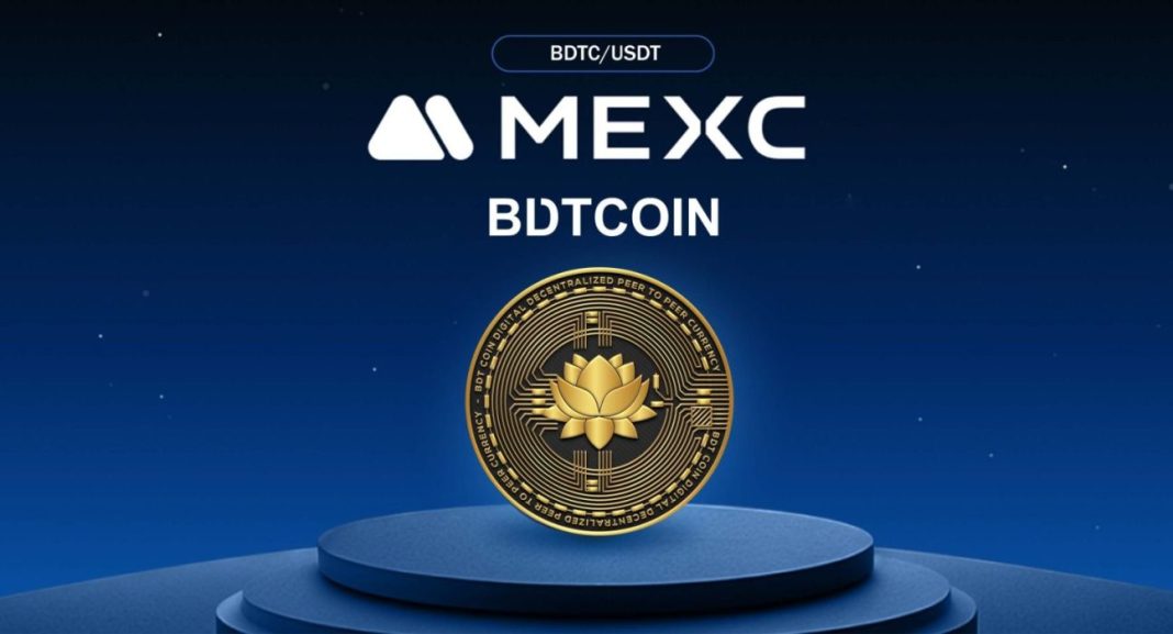 BDTCOIN Now Listed on MEXC, Accelerating Its Mission to Democratize Digital Finance