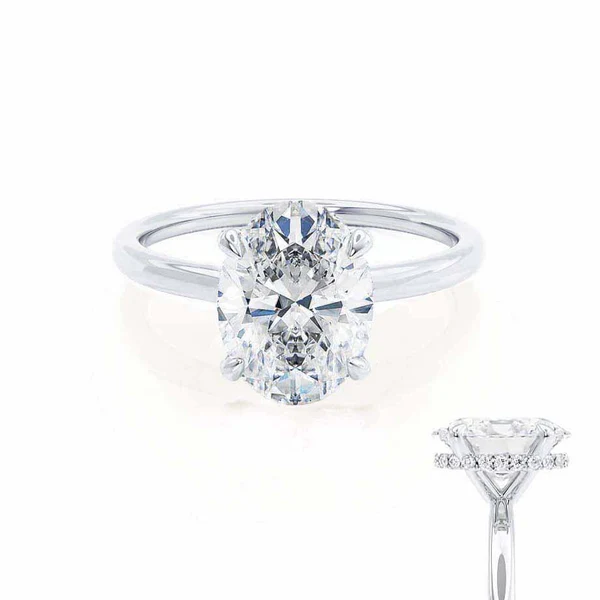 lab diamond engagement styles
